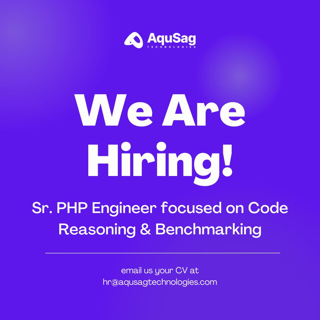 aqusag's tweet image. 🚀 We’re #hiring: Sr. PHP Engineer – Code Reasoning &amp;amp; Benchmark

🔹 Freelance | Remote | 1 Month (extendable)
🔑 5+ yrs exp | Strong PHP | Algo &amp;amp; optimization expertise
💰 ₹800/hr (~₹1.28L/month)

📩 Apply: aqusag.com/jobs/detail/sr…

#Hiring #PHPEngineer #Algorithms #Code