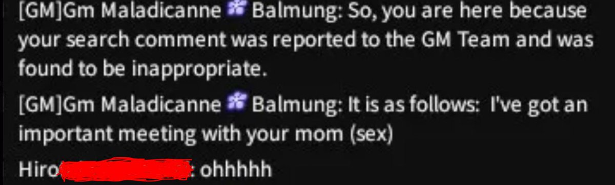 my friend got pulled into gm jail and oh my GOD this is so fucking funny😭