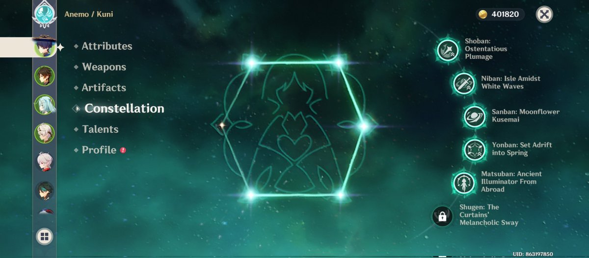 isang constellation na lang 😭