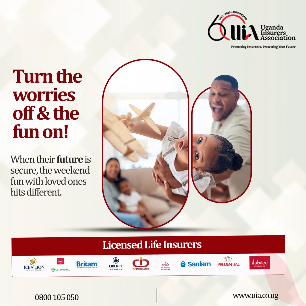 The_UIA's tweet photo. Weekends are for laughter, love, and memories not stress.
With life insurance in place, you can relax knowing your loved ones’ future is secure. That’s when the fun really hits different.
Contact a licensed life insurer today.
#LifeInsurance #InsurancePlan https://t.co/br2L2yxQ2G