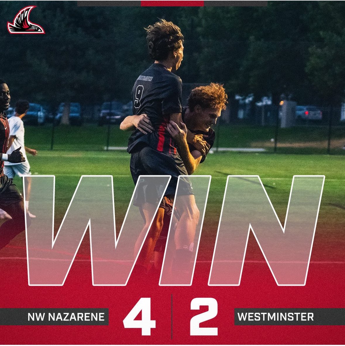 3 freshman find the back of the net! What a night! #gonighthawks