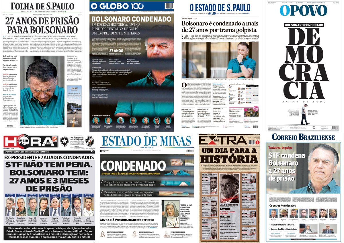 brunoguzzo's tweet image. Quando dizem que é “dia histórico”, é disso que estão falando: