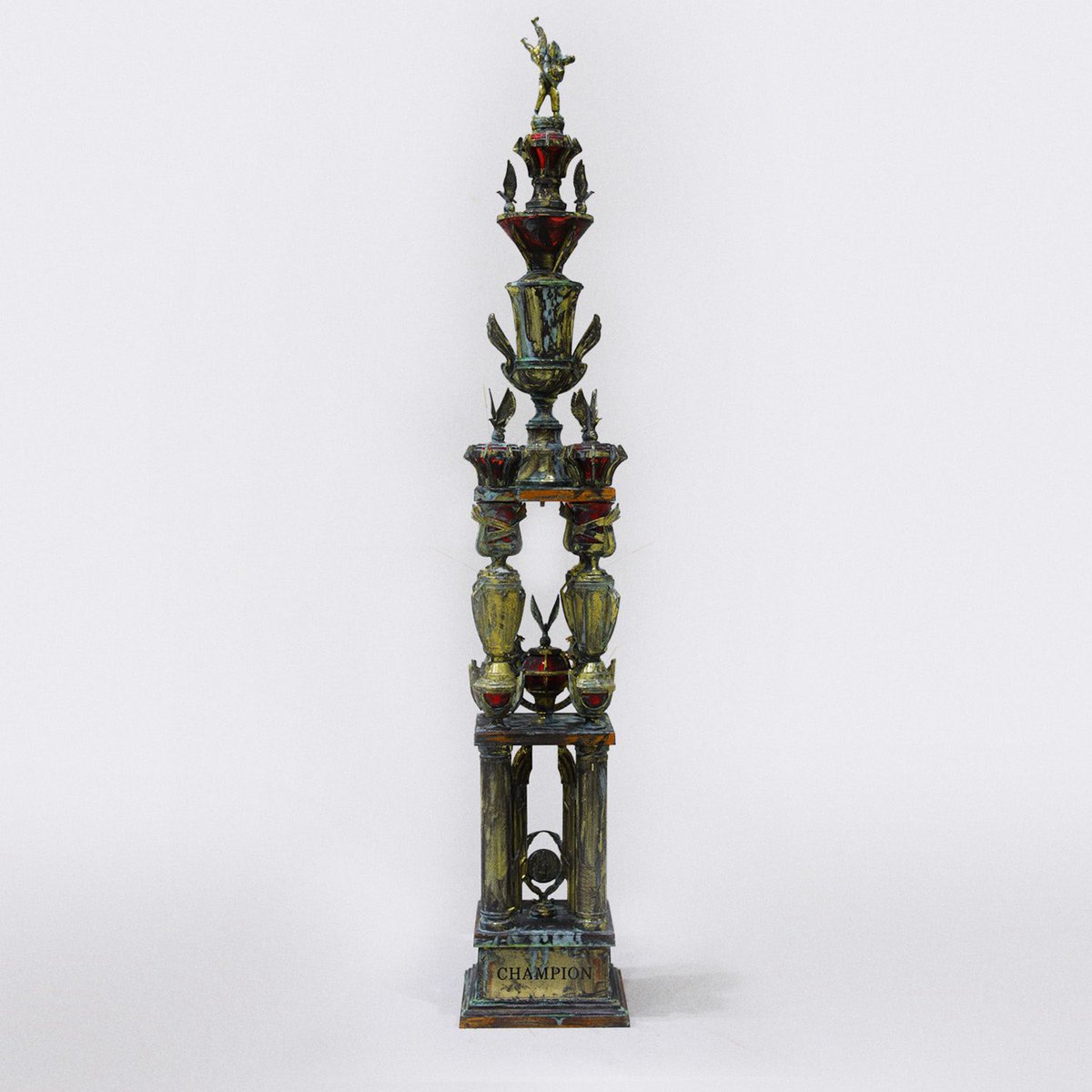 GUCKKASTEN(국카스텐) [AURUM]

국카스텐 정규3집 [AURUM] Theme. 5 Sculpture Photo

[Theme. 5] “Rivival, Brave, Maverick”
17   MAMBRINO
18   KICK OUT

본 작품은 국카스텐 정규 3집 앨범 [AURUM]의 곡들이 담고 있는 메시지를 조형적으로 구현한 결과물로, 조각가 지용호와의 협업을 통해