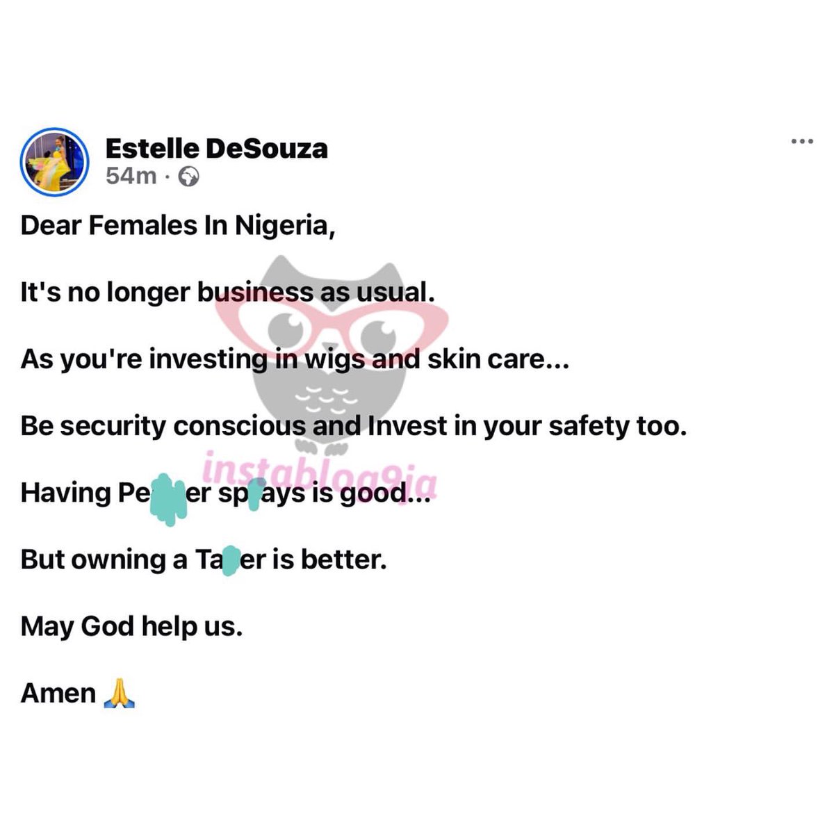instablog9ja's tweet image. Businesswoman Estelle reveals the new k+dnapping technique used in Akwa Ibom, urges women to invest in their safety and not just wigs