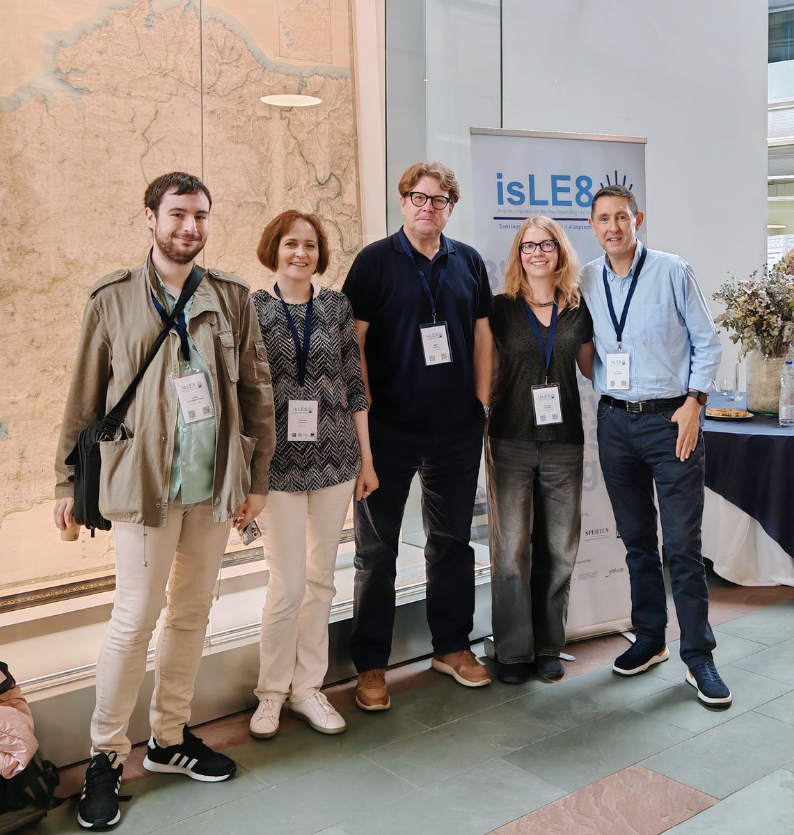 LVTC Language Variation and Textual Categorisation (@lvtc_uvigo) on Twitter photo LVTC and <a href="/ilingua_uvigo/">Instituto Lingua UVigo</a> members Yolanda Fernández, David Hernández, Mar Nieves, Javier Pérez and David Tizón presented their research on agreement, phonological variation and SKT-constructions at isLE8 in Compostela <a href="/yfernandezpena/">Yolanda Fernández-Pena</a> <a href="/MarNievees/">Mar Nieves 🍂</a> <a href="/jperezguerra/">Javier Perez Guerra</a> <a href="/tizoncouto/">David Tizón-Couto</a> LVTC and <a href="/ilingua_uvigo/">Instituto Lingua UVigo</a> members Yolanda Fernández, David Hernández, Mar Nieves, Javier Pérez and David Tizón presented their research on agreement, phonological variation and SKT-constructions at isLE8 in Compostela <a href="/yfernandezpena/">Yolanda Fernández-Pena</a> <a href="/MarNievees/">Mar Nieves 🍂</a> <a href="/jperezguerra/">Javier Perez Guerra</a> <a href="/tizoncouto/">David Tizón-Couto</a>