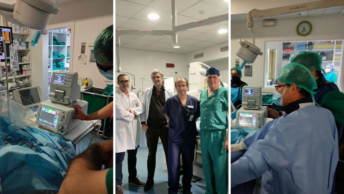 Catéter Diamond Temp como tratamiento del Flutter auricular 👇
#arritmias #flutter #cardiologia #estudioelectrofisiologico 
<a href="/pepeseg64/">pepe segura</a>  <a href="/jose_lezo/">Jose Suarez de Lezo</a>  <a href="/cardiojsl/">Javier Suarez d Lezo</a>  <a href="/fmazbel/">Francisco Mazuelos</a> 
grupocorpal.com/cateter-diamon…