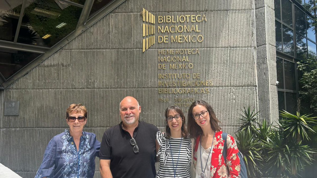 (1)
El professor Josep Lluís Martos imparteix la conferència "La catalogació i estudi dels incunables poètics" en la Biblioteca Nacional de Mèxic, convidat per l'Institut d'Investigacions Bibliogràfiques de la UNAM.