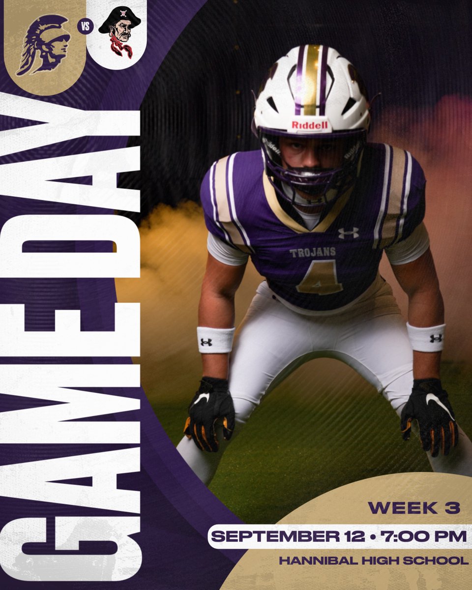 Troy Buchanan Football (@tbhs_football) on Twitter photo Game Day!
Troy Buchanan (2-0) @ Hannibal (1-1)
7:00 PM Kickoff
#GoldStandard Game Day!
Troy Buchanan (2-0) @ Hannibal (1-1)
7:00 PM Kickoff
#GoldStandard