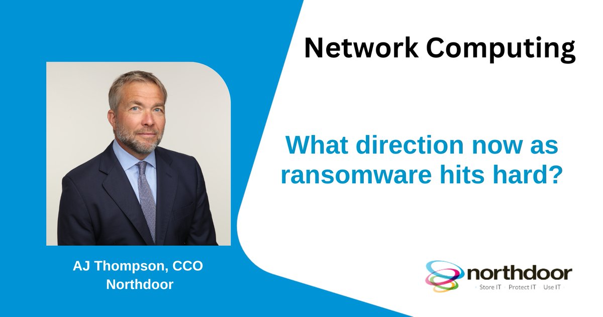 Industry leaders, including <a href="/Northdoorplc/">Northdoor plc</a>’s AJ Thompson, highlight the scale of #ransomware disruption. Preparation is key: robust incident response, immutable backups, network segmentation, &amp; tested recovery plans give organisations stronger options.
ow.ly/9xcP50WVES9