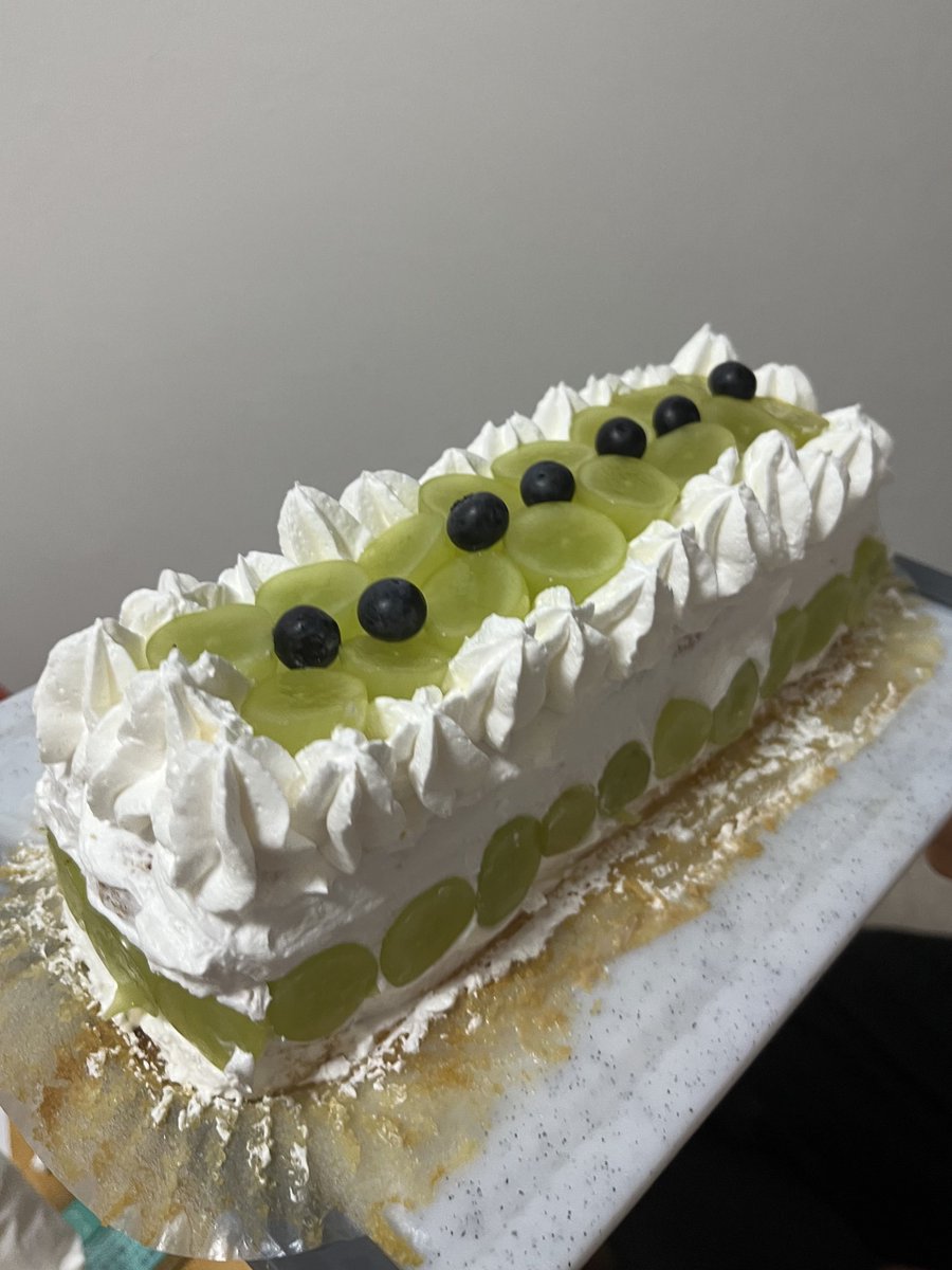 yappi____c's tweet image. 不細工だけど愛着のあるケーキを作った2年記念日👦🏻♡