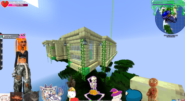 alliiebug's tweet photo. Building a Bungalow made for the Queen Bug herself <3 #pixelmon #ultimatetreehouse #minecraft https://t.co/9M1mmuRPa1