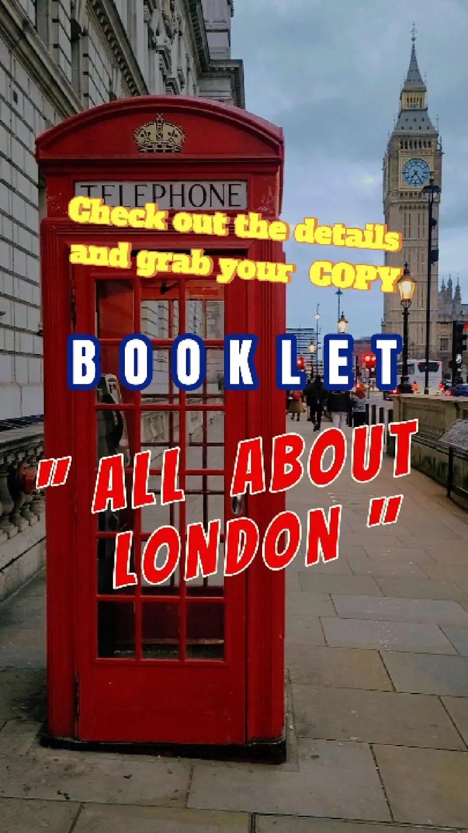 lidafed's tweet image. BOOKLET &quot;All About London&quot;our go-to guide!This carefully crafted booklet is packed with insider tips and hidden gems you won’t find in typical travel guides.Dive into the description and reach out to buy your copy through the linkhttps://lidiia.carrd.co/ #london #londonguide