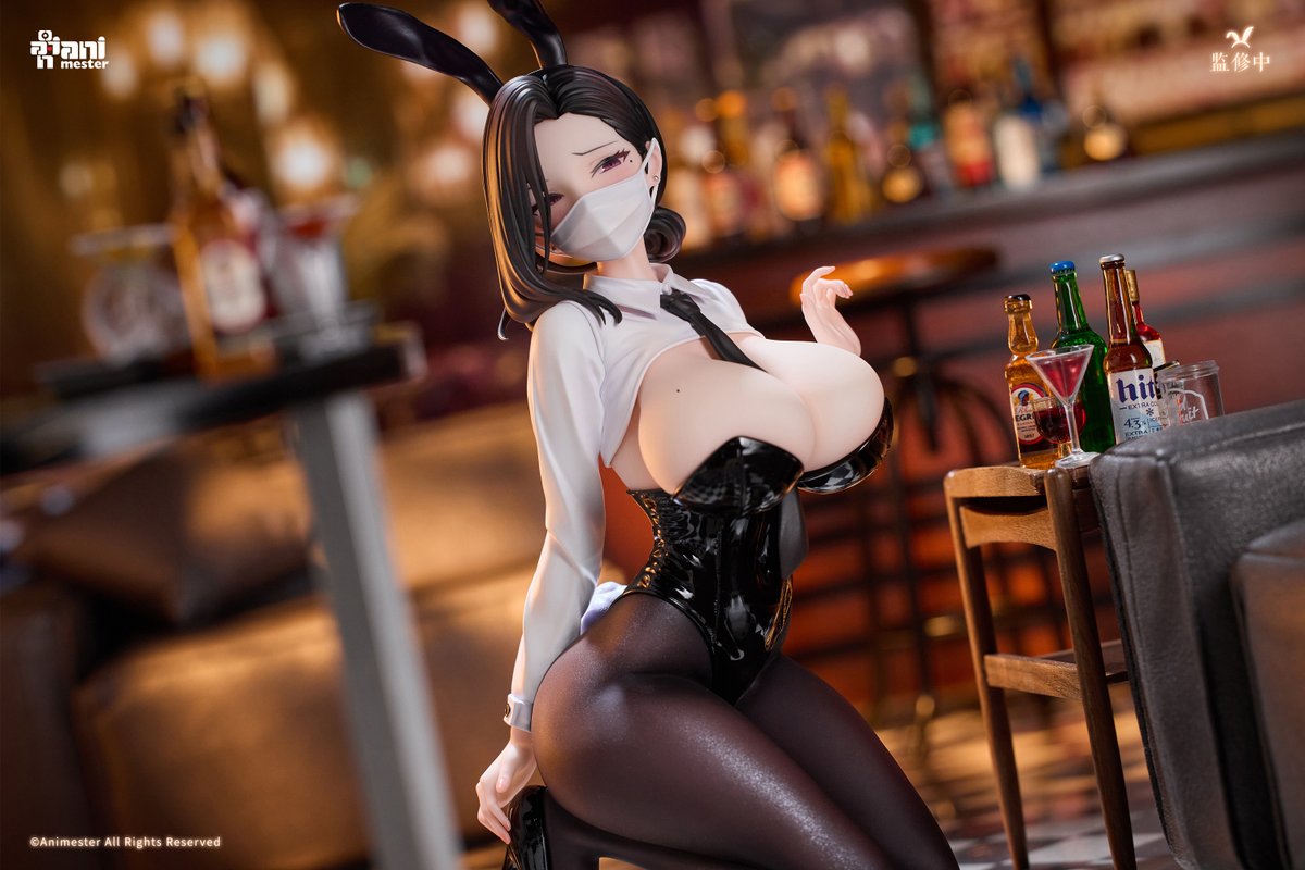 ◆ 新商品予告🐰🥕

墨色の花が誘惑の刻印のように、白い肌に留まっている。

“あなたの目線と絡んだ瞬間、罠にかかった。”

ーー「ドンタン　バニー」1/6 完成品フィギュア
 Illustrated by <a href="/K_Pring654/">K Pring</a> 

#フィギュア