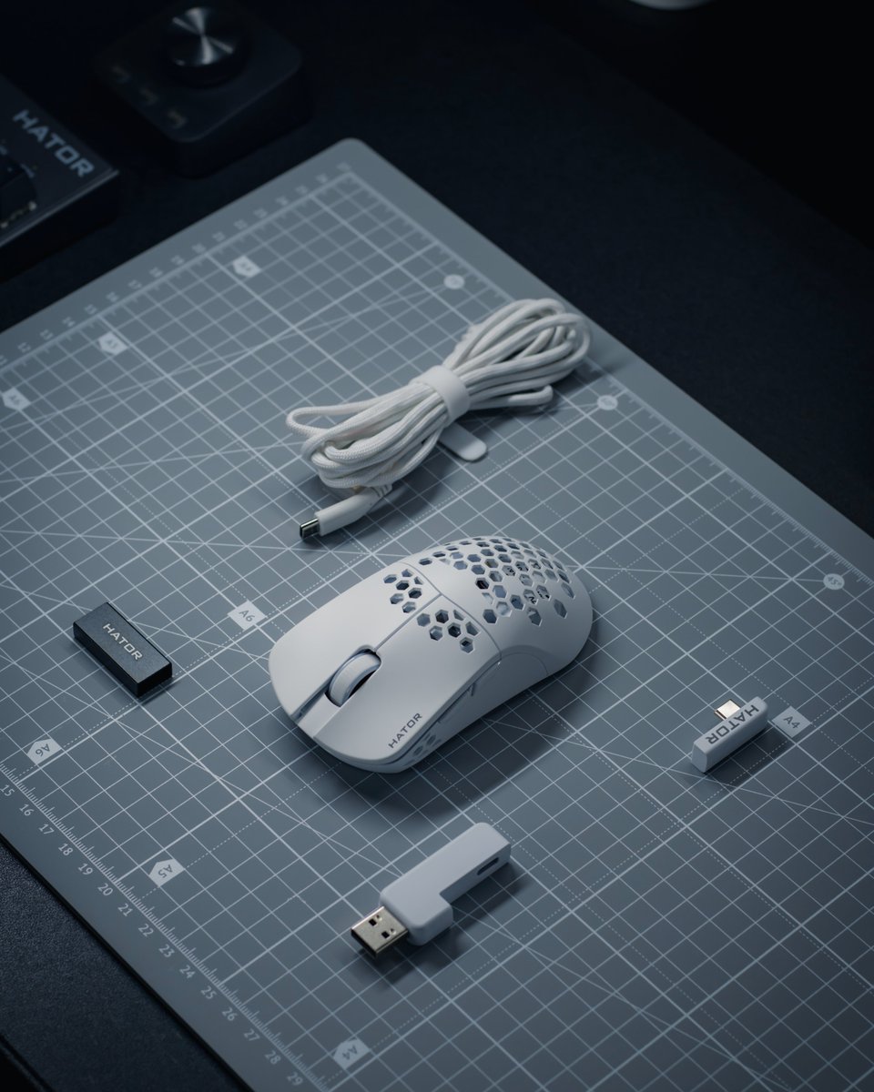 Introducing the HATOR Stellar Wireless!🖱️

A mouse built for effortless movement and lightning-fast response, even in the most intense gaming moments. With its compact size, it’s a perfect fit for players with small to medium hands.🔥

👇Key features:

✅ Only 54 g - ultra-low