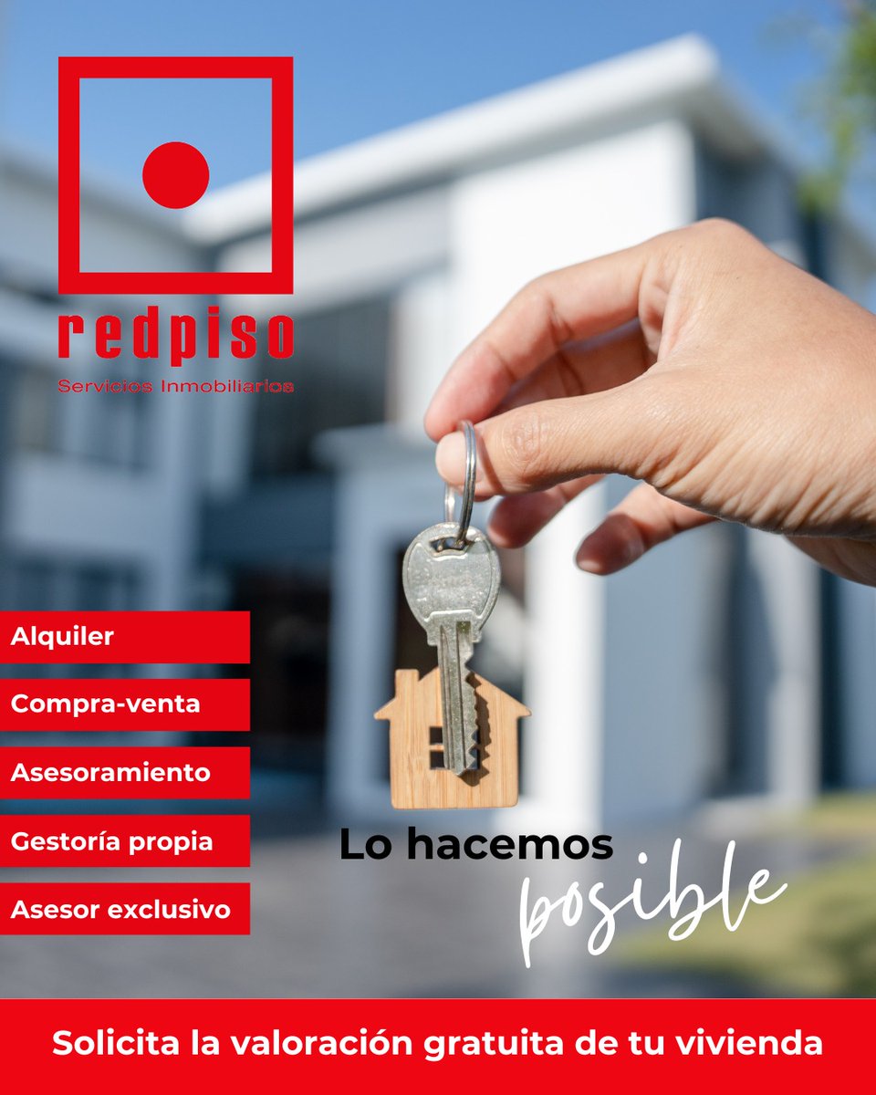 ✨ En Redpiso Villa de Vallecas, lo hacemos posible 💪.

Porque no solo hablamos de hogares, hablamos de sueños cumplidos. 🚀

☎️ 91 831 94 32 

📲 697 193 566 

#LoHacemosPosible #Redpiso #TuHogarTuVida #ConfianzaInmobiliaria #Vallecas #VilladeVallecas  #viernes
