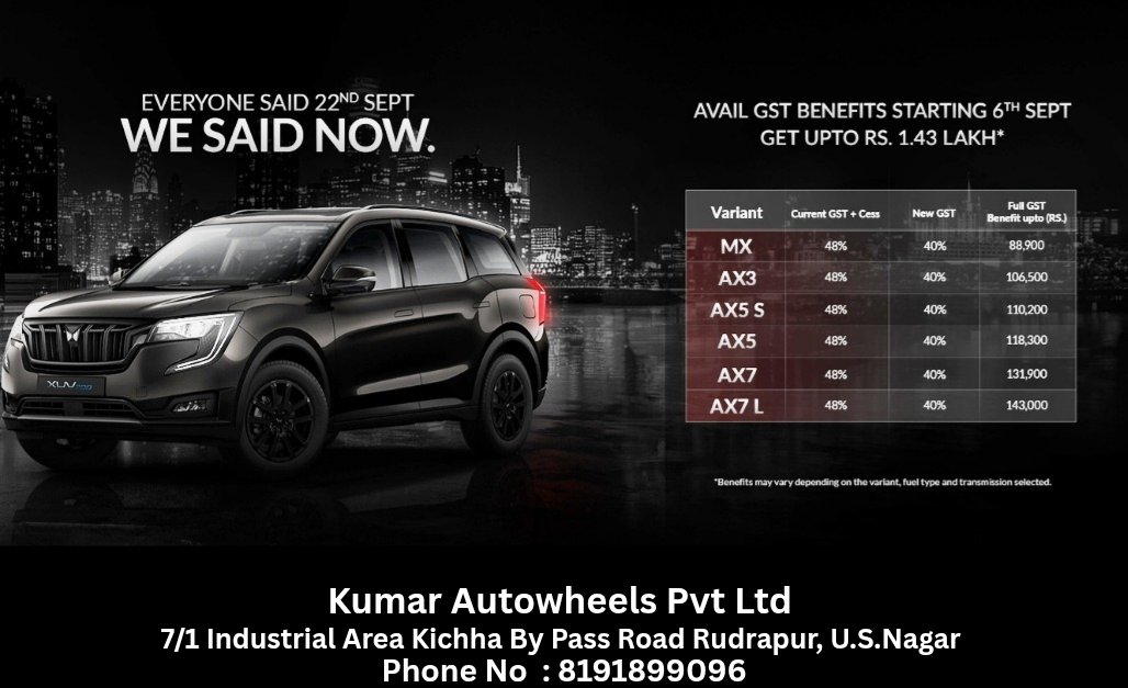 Kumar Autowheels tweet media