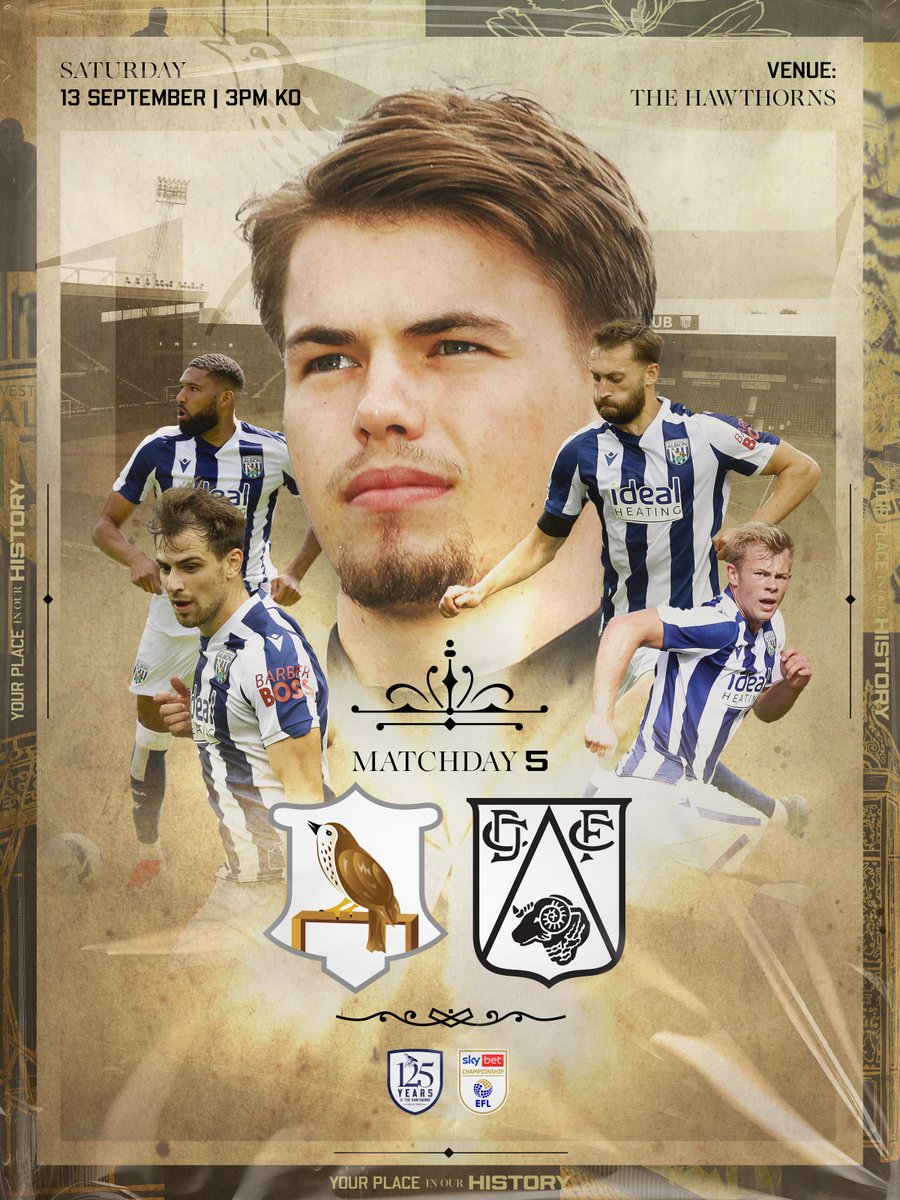 A special matchday at a special football venue. 

𝗖𝗢𝗠𝗘 𝗢𝗡 𝗬𝗢𝗨 𝗕𝗔𝗚𝗚𝗜𝗘𝗦! 🔵⚪️