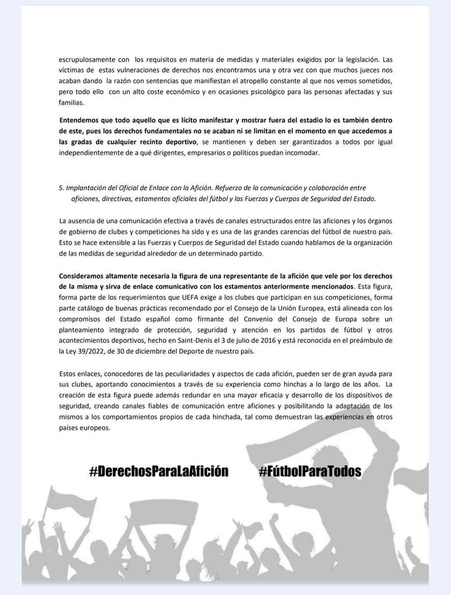 ❗️Una nueva temporada está en marcha. NADA HA CAMBIADO.
🔄Seguimos reclamando #derechosParaLaAfición y un #fútbolParaTodos.

🔗Lee nuestro manifiesto: fasfe.org/wp-content/upl…