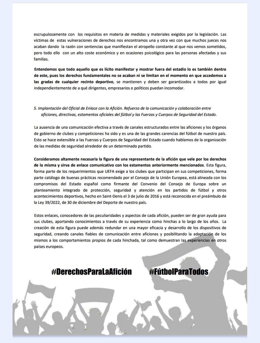 ❗Una nueva temporada está en marcha. NADA HA CAMBIADO.

🔄Seguimos reclamando #derechosParaLaAfición y un #fútbolParaTodos.

🔗Lee nuestro manifiesto: fasfe.org/wp-content/upl…