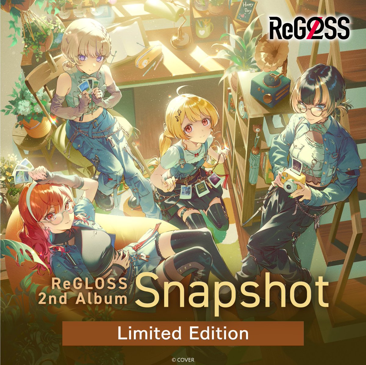 hololive_En's tweet photo. ◢◤￣￣￣￣￣￣￣￣￣￣￣￣￣￣￣￣￣￣
　　#ReGLOSS  2nd Album『Snapshot』
＿＿＿＿＿＿＿＿＿＿＿＿＿＿＿＿＿＿◢◤

Out on November 12, 2025!
The limited edition of the album comes with special contents✨️

☑️A special CD blister pack
☑️Camera-design trading card case
☑️SOLO https://t.co/9Xbo3A68qs