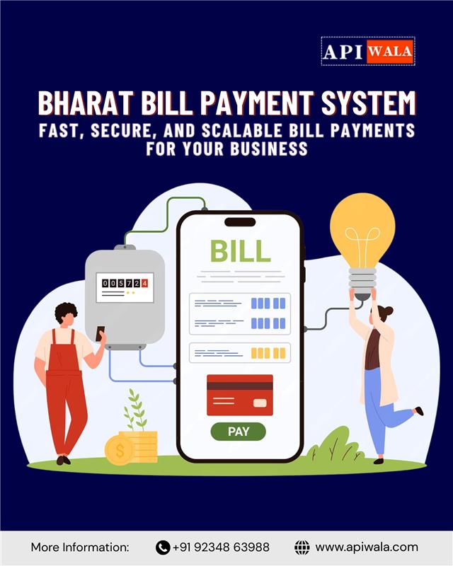 apiwala's tweet image. ⚡ Power Your Platform with APIWala’s BBPS API! ⚡
Offer fast, secure, and seamless bill payment services with our Bharat Bill Payment System (BBPS) API
🚀 Turn your platform into a complete utility payment hub today!
👉 Start Now: apiwala.com
#APIWala #BBPSAPI