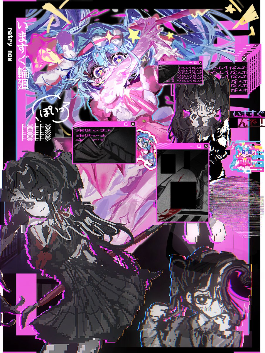 sansyokugirl35's tweet image. #初音ミク