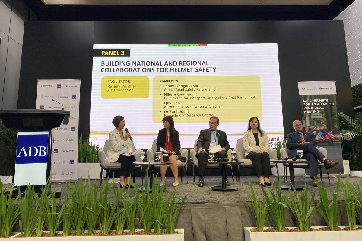 AIPFoundation's tweet image. The AIP Foundation team had an exciting time at the second part of the Safe Helmets for Asia Pacific Initiative (SHAP) Inaugural workshop hosted by FIA Foundation.↪️Read more about our work with safe helmets in Cambodia, Thailand, and Vietnam:aip-foundation.org/newsroom/news-… #CommitToLife