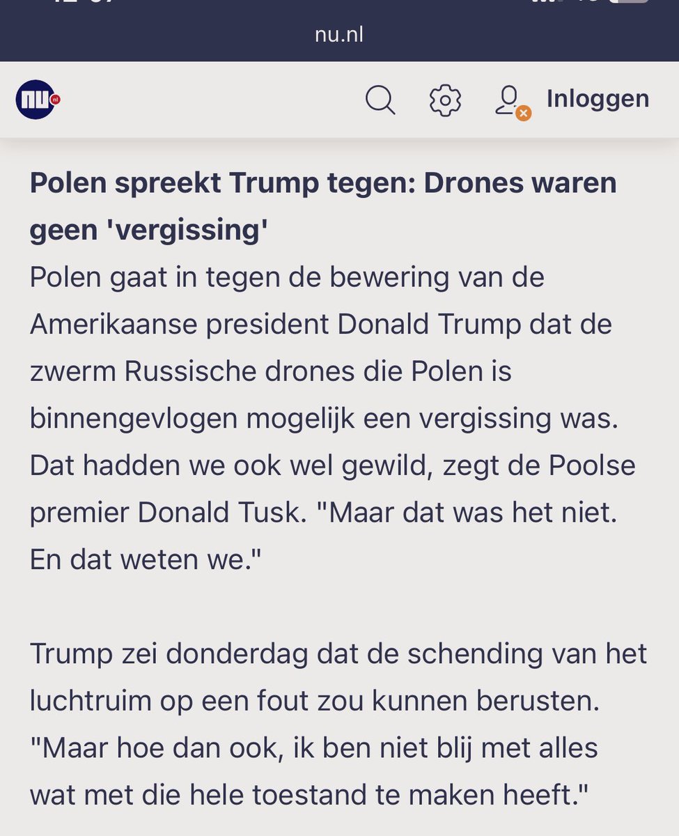 Luc Pluijmen (@lucpluijmen76) on Twitter photo Hij is “niet blij” hierover.
Zegt hij wel vaker. 
Wat hij dan wel is, zegt hij nooit.
Tevreden hierover? Voldaan hierover?
Verontwaardigd hierover? Kwaad hierover?
Nee. Niet blij. 
Hij zegt dus eigenlijk niks.
En journalisten vragen weer eens niet door.
nu.nl/spanningen-oek… Hij is “niet blij” hierover.
Zegt hij wel vaker. 
Wat hij dan wel is, zegt hij nooit.
Tevreden hierover? Voldaan hierover?
Verontwaardigd hierover? Kwaad hierover?
Nee. Niet blij. 
Hij zegt dus eigenlijk niks.
En journalisten vragen weer eens niet door.
nu.nl/spanningen-oek…