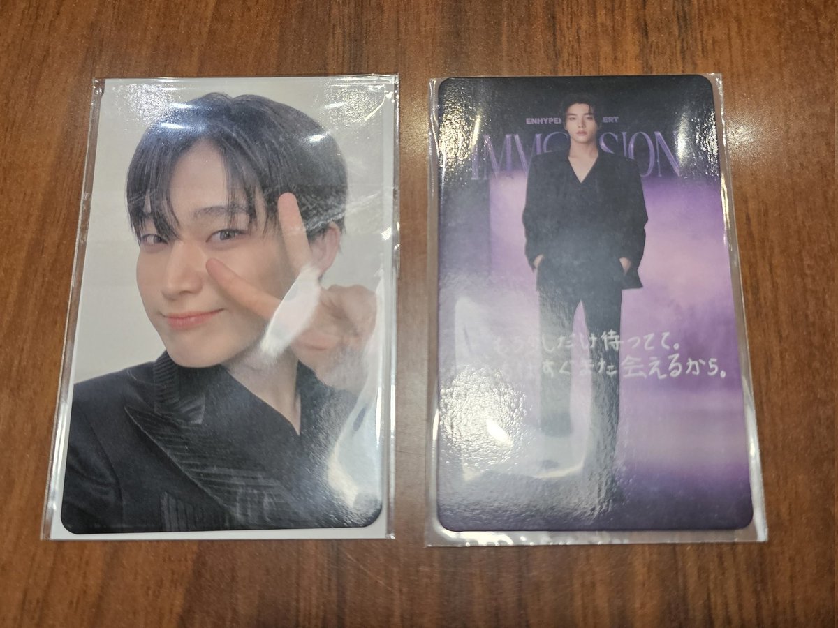 ENHYPEN ソヌ FATE FC トレカ 会場特典 ENHYPEN ソヌ FATE パーティー