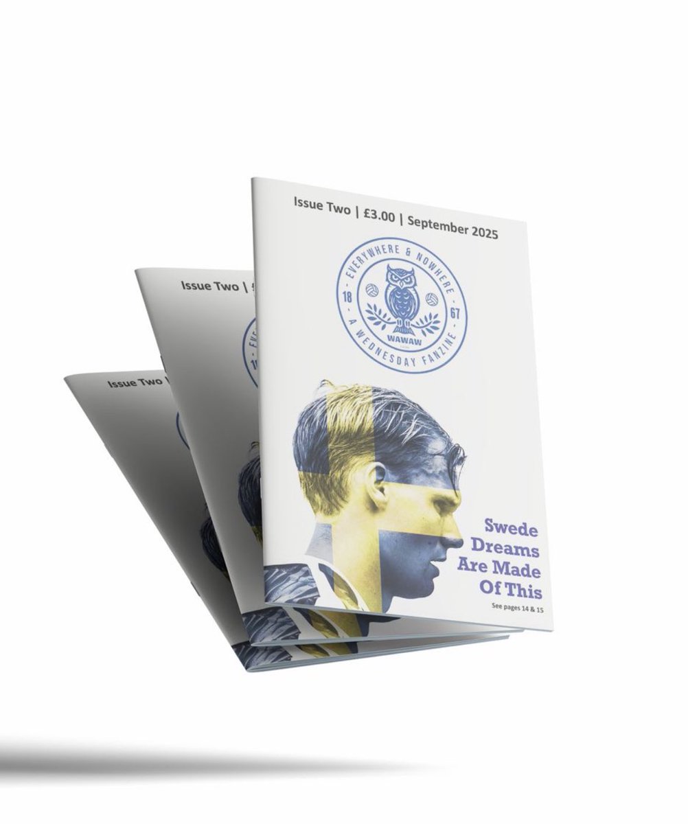 Issue 2 is out now and will be on sale at tomorrow’s game 😎😎 #swfc