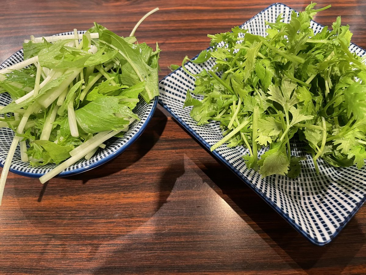 Ridel2022's tweet image. 🍜✨
いつもはウーバーでしか頼めなかった、
大好きな推しラーメン…！#afuri 

ついに…ついに…
久しぶりの店舗で実・食‼️✨✨

リデルは兎なので🌱草多めでいただきました💜
（パクチー＆水菜モリモリ…天国）
#リデ飯