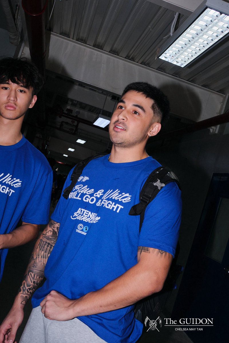 Mario_TheGUIDON's tweet image. Rookie standout Dom Escobar calls on the Ateneo community to make some noise in Season 88.

“We love and appreciate all the support from everyone. That’s the boost we’ll need every game.”

@TheGUIDONSports
#AteneoCheerRally2025
#OneBigFight
#UAAPSeason88

📸: Chelsea May Tan