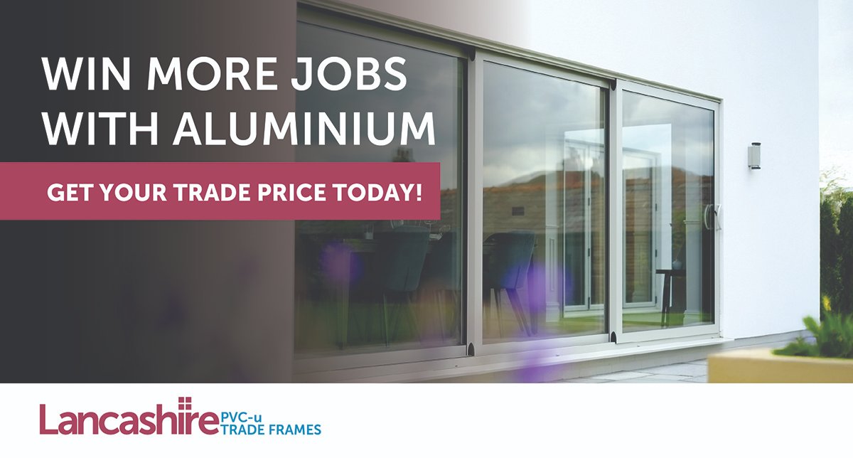 Want to win more jobs? The answer’s simple: #aluminium.

Add aluminium to your offering and watch those quotes turn into installs. 

Because nothing says “job won” like a customer who falls in love at first sight(line). 😉