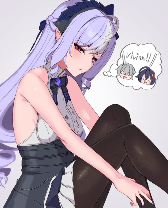 アンニュイそうに見えるビビアン… #ゼンゼロ