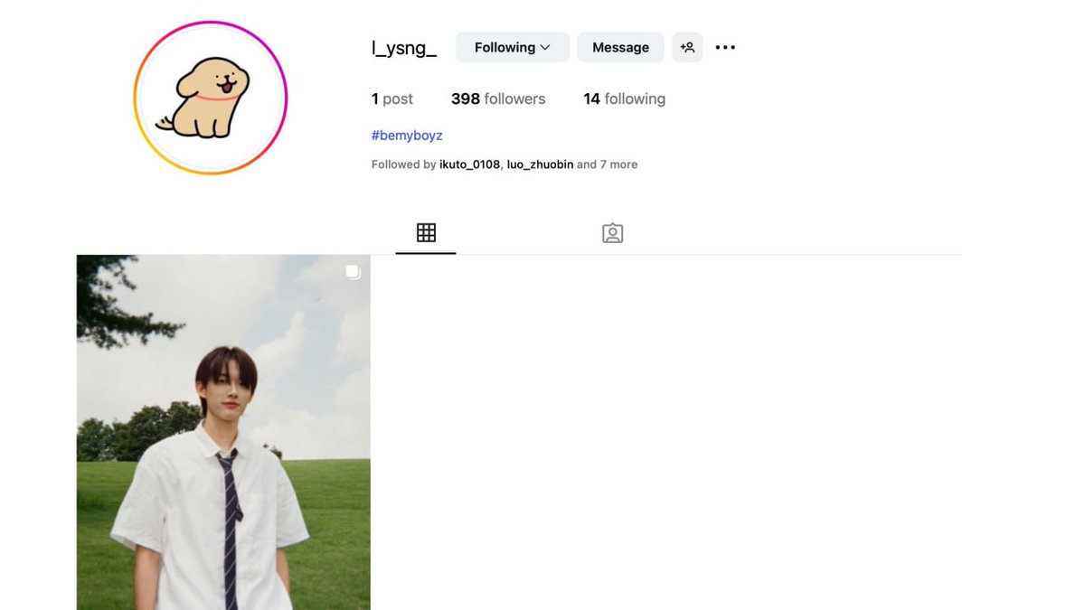 🦭 | Колишній учасник шоу B:MY BOYZ Lee Yunsung відкрив акаунт в Instagram.

instagram.com/l_ysng_

#LeeYunsung
»<a href="/khot_ua/">K-HOT.UA</a>«