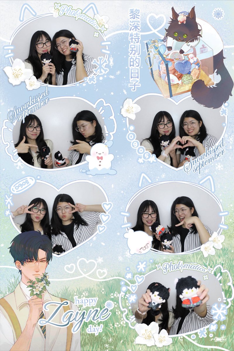 suwabunny's tweet photo. Bukan namanya diriku kalo gak telat post hehe 

Thank you so much @SnowForZayne for the frame. Ini malah jadi foto bareng temenku sama doll zayne juga 😣🫶🏻 https://t.co/RW31xfyEbw