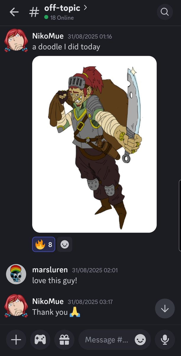 The course Discord always delivers 👌🏽✨