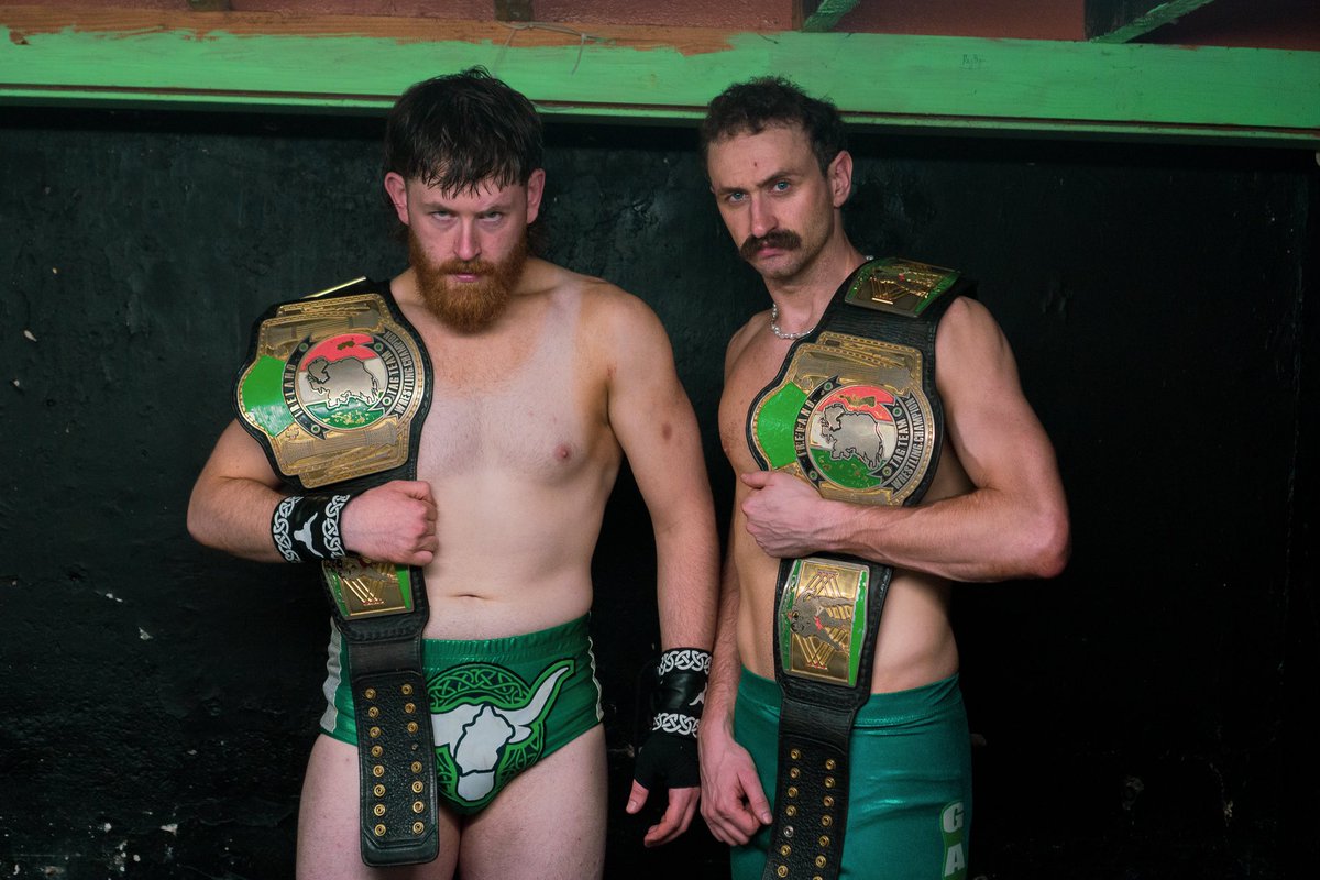 TheBullCBL's tweet photo. Irish Tag Team Champions ☘️

@FFPWIreland https://t.co/nBfKKZIiax