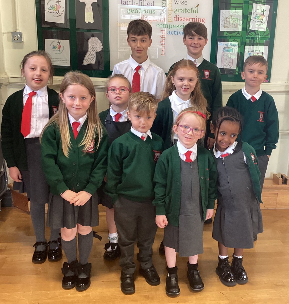 Congratulations to our virtue  award winners who have demonstrated our school virtues of being “compassionate and loving” this week 🙏