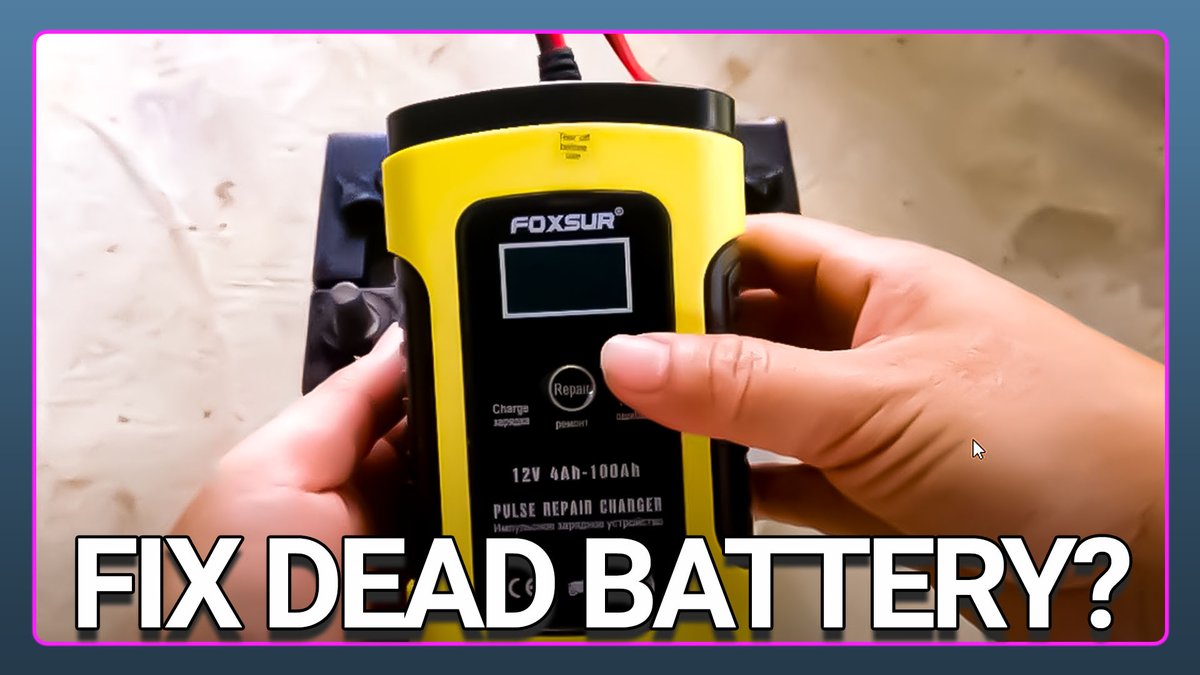 Neodiy.com๐ด๓ ง๓ ข๓ ฅ๓ ฎ๓ ง๓ ฟ๐บ๐ฒ (@neodiycom) on Twitter photo ๐ DIY Car Battery Fix! Testing the FOXSUR Smart Charger ๐ ๏ธ with repair mode, desulfator, and 7-stage maintenance. Works for 12V/5A lead acid, AGM, lorry, motorcycle๐๐๏ธ Cheap, multifunction, trending & viral review โก๏ธ #neodiy #YouTube #howto
Youtube: youtu.be/unjEPkhzJqs ๐ DIY Car Battery Fix! Testing the FOXSUR Smart Charger ๐ ๏ธ with repair mode, desulfator, and 7-stage maintenance. Works for 12V/5A lead acid, AGM, lorry, motorcycle๐๐๏ธ Cheap, multifunction, trending & viral review โก๏ธ #neodiy #YouTube #howto
Youtube: youtu.be/unjEPkhzJqs