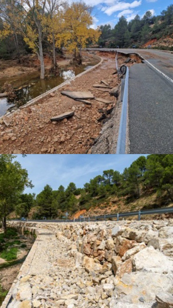 ✅ Finalizamos las obras de reconstrucción de la N-3 a su paso por Siete Aguas y Buñol (Valencia).

El tramo (km 294-298) se vio afectado por la #DANA del 29 de octubre de 2024.

ℹ️ transportes.gob.es/el-ministerio/…
