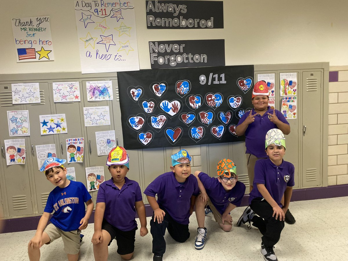 Yesterday we explored the history of 9/11 through centers. Students worked hard, asked thoughtful questions, and showed so much curiosity and care. 💙❤️ <a href="/DISDSpecialized/">Dallas ISD Specialized Programs</a> <a href="/DISDSPED/">Dallas ISD Special Services</a> <a href="/CowartDISD/">Cowart Elementary</a>