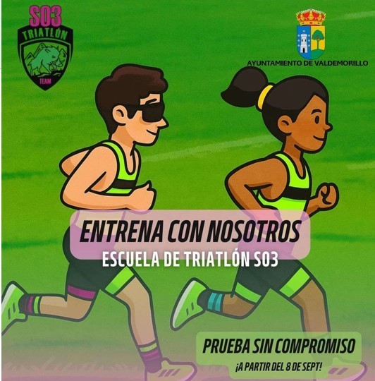 La próxima semana, Jornadas de Puertas Abiertas en varios de nuestros clubes: Gimnasia Rítmica, Baloncesto, Atletismo y Fútbol Sala. Del 15 al 30 de septiembre¡¡ Información completa y detallada de  toda la oferta deportiva 👇aytovaldemorillo.com/wp-content/upl… 
#ValdemorilloEsDeporte