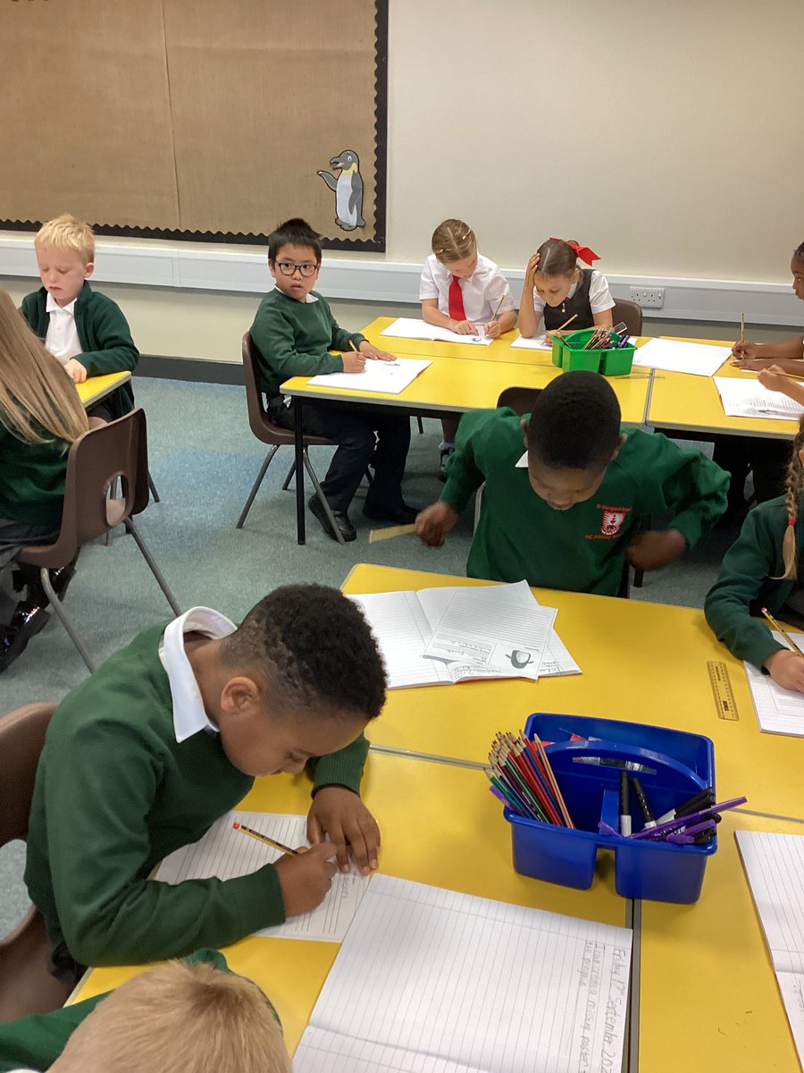 Year 2 are creating a missing poster for the penguin in the book by <a href="/OliverJeffers/">Oliver Jeffers</a>