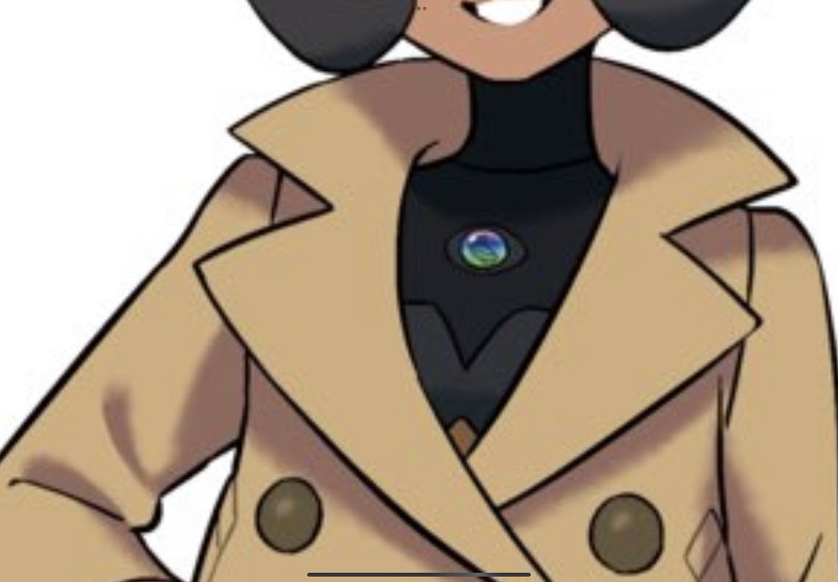 Just noticed, the oval shape around her mega stone gives off the shape of an eye 👁️