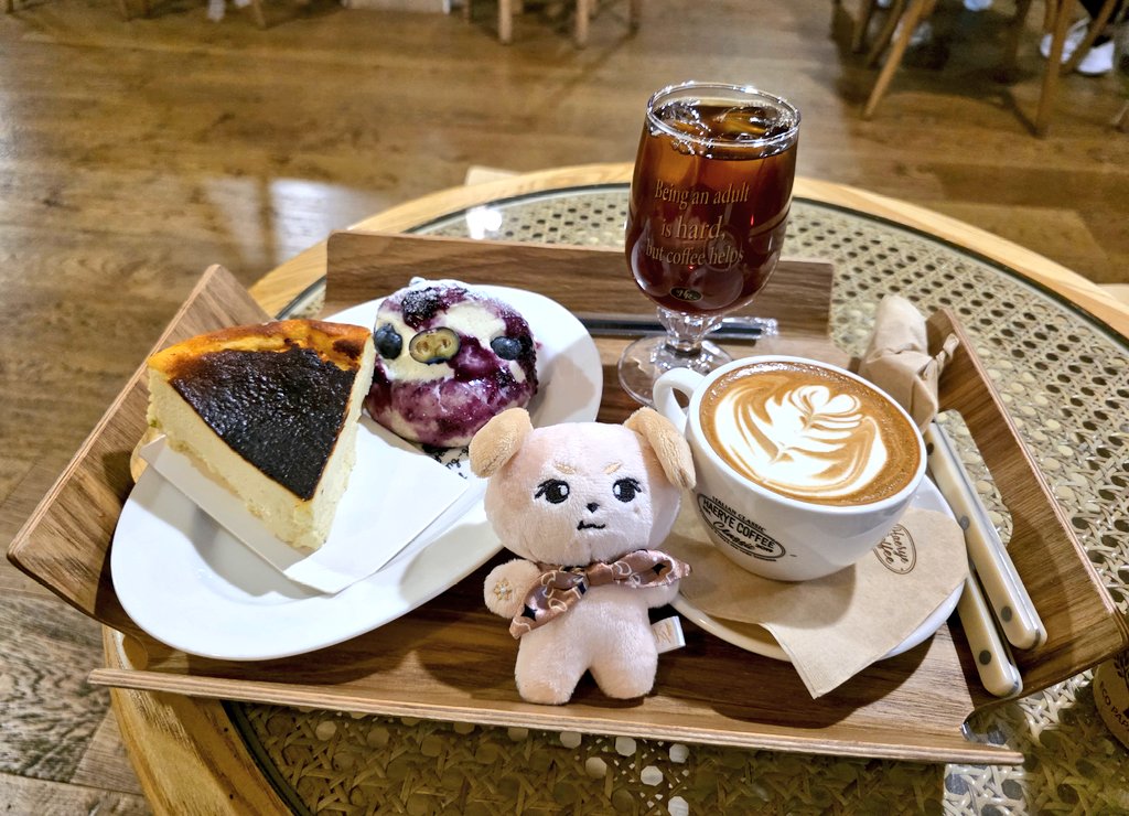 내 단골카페에 카모니를 데려와봤다!