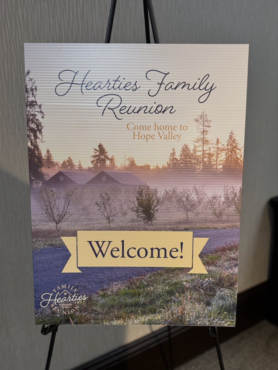 Welcome! #Hearties #HFR2025