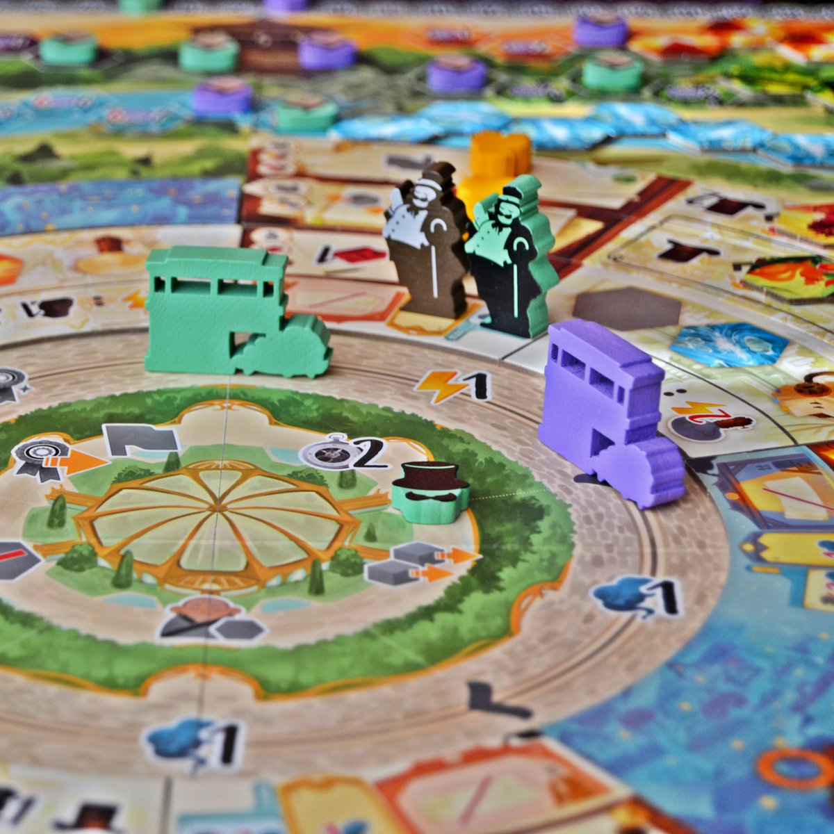 Daitoshi, eurogame de Dani García. Si por algo me gusta destacarlo es por el nivel de planificación que exige. Tiene una barrera de entrada alta, es penalizador con los errores y repite con las puntuaciones basadas en multiplicadores. Análisis completo en: instagram.com/gameoftokens/