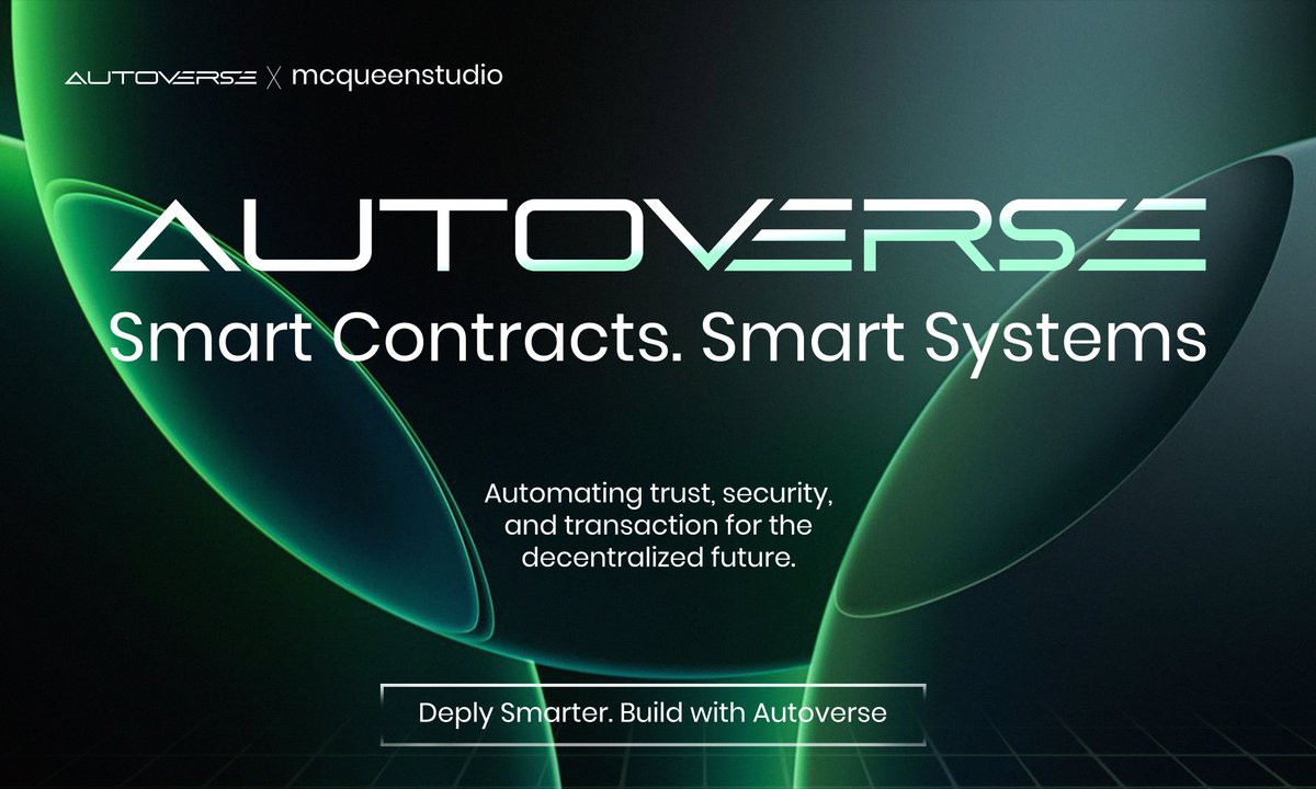 _dave_va_'s tweet image. Day 15 of the #30DaysWeb3DesignChallenge
Autoverse: a smart contract-driven Web3 project built on automating trust, security, and transactions for a decentralized future.
.
Feedbacks are welcomed 🙌🏽
.
If you need a designer to bring your Web3 ideas to life, my DMs are open