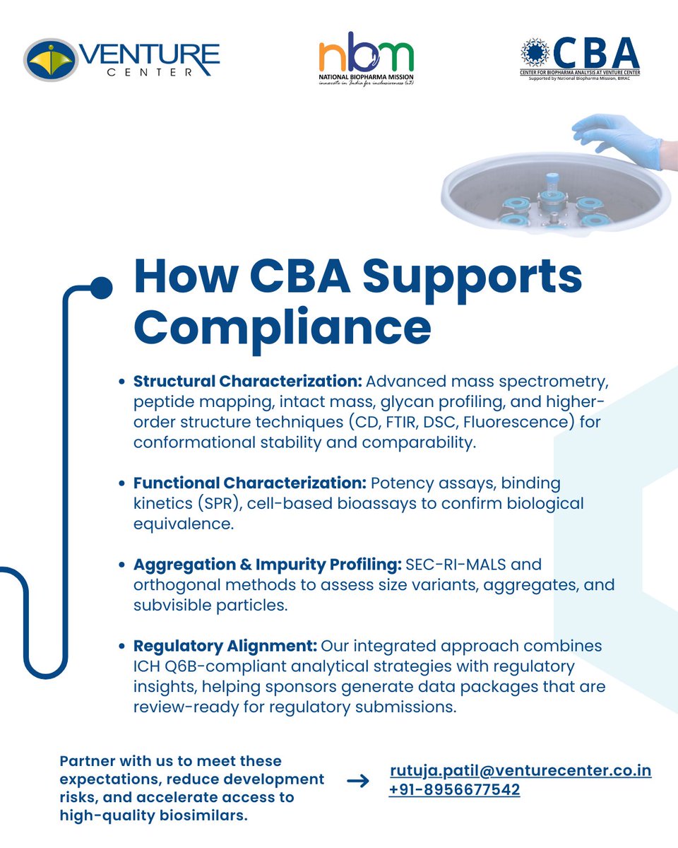 Venture Center Analytical Services tweet media